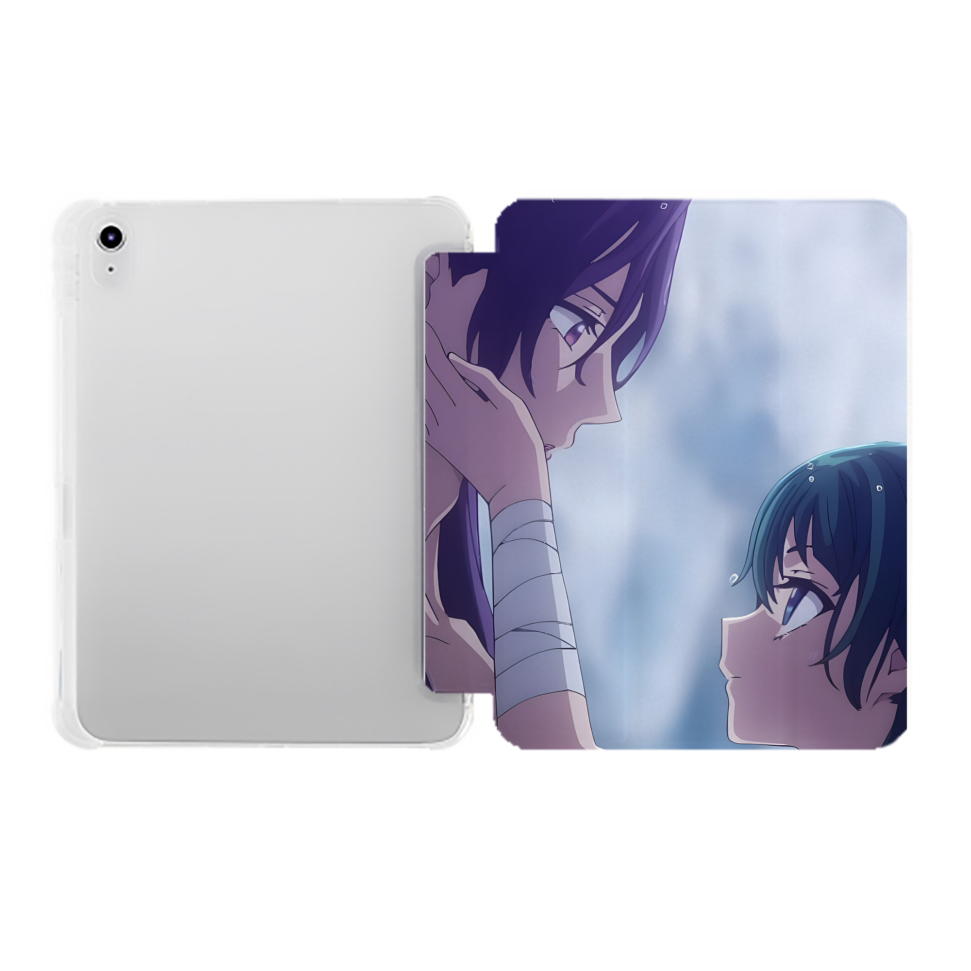 （画像用） 薬屋のひとりごと The Apothecary Diaries IPad ケース ペン収納付き 三つ折りスタンド PUレザー×シリコン 対応機種9.5/10.5/10.9インチ